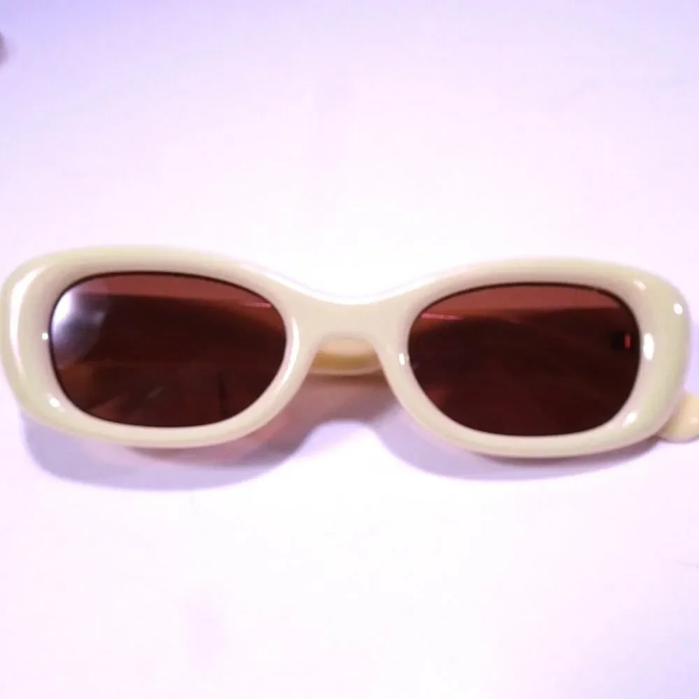 Anthropologie Women's Yellow Resin Cat Sunglasses NWT 40
